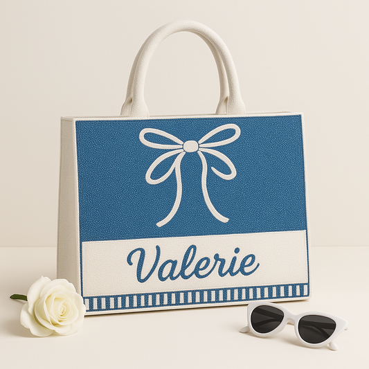 Blue Ribbon Tote Bag Gifts