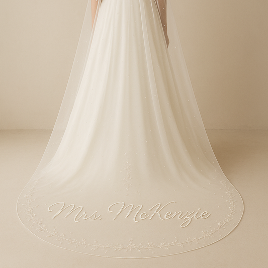 Custom Bridal Veil Design