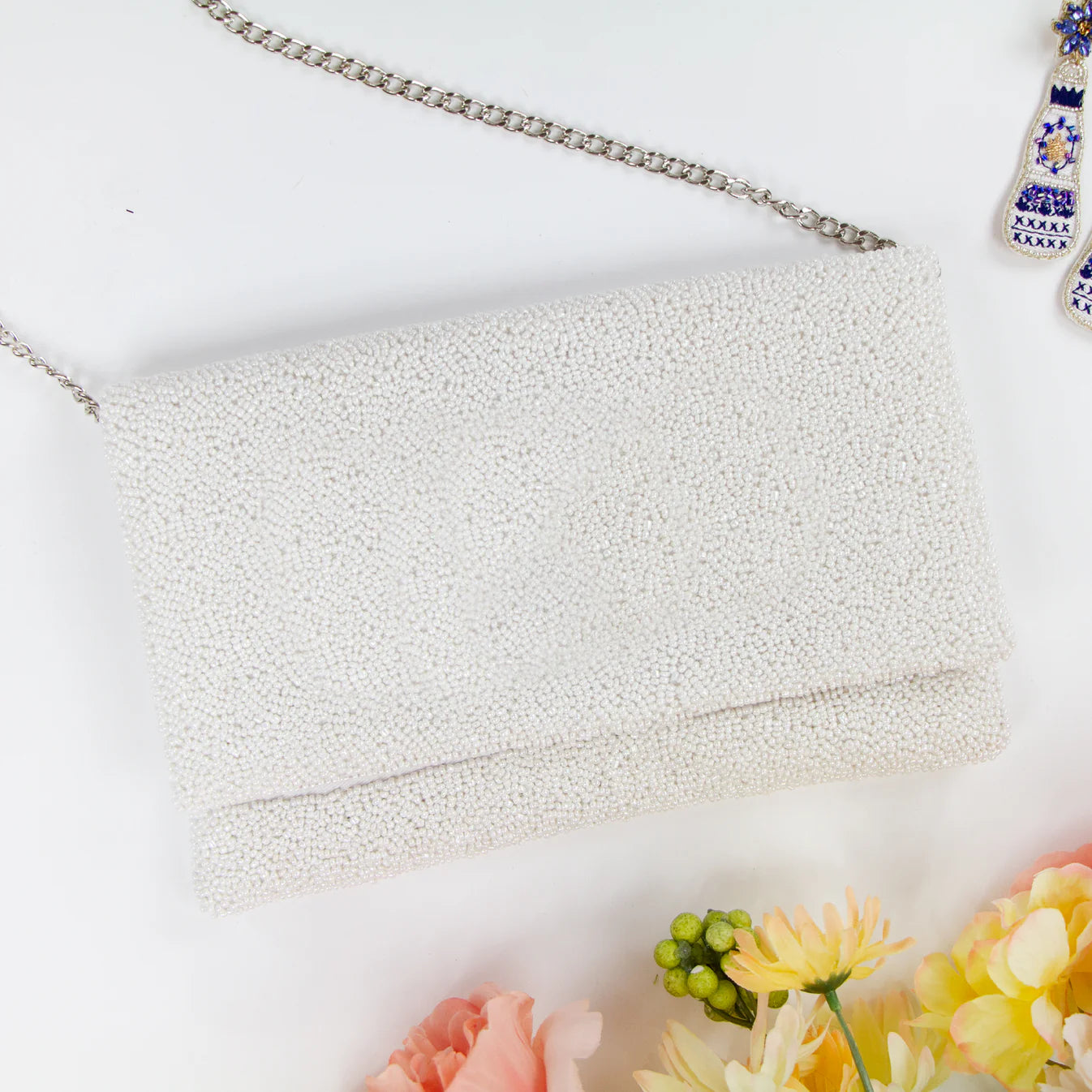 Floral Happily Ever After Clutch Bag
