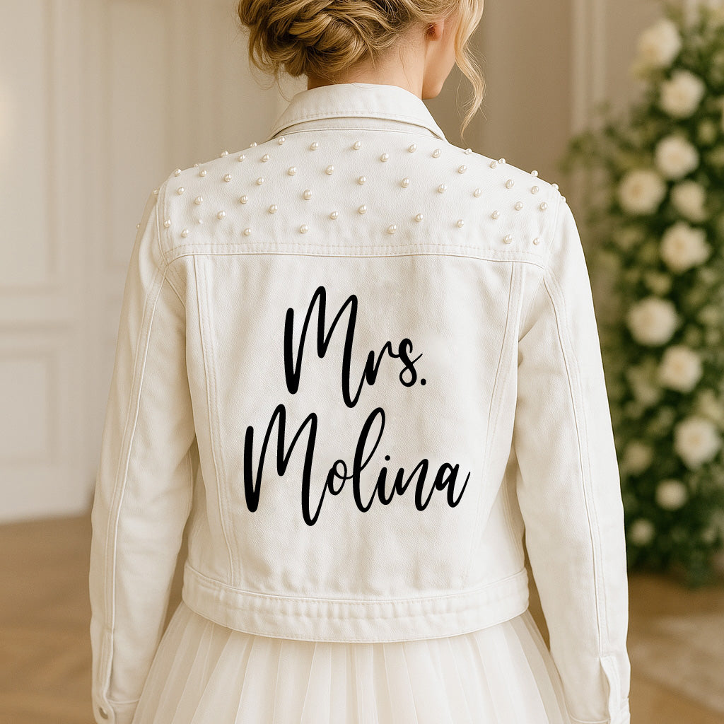 Personalized Bridal Jacket