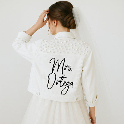 Denim Jacket for Brides