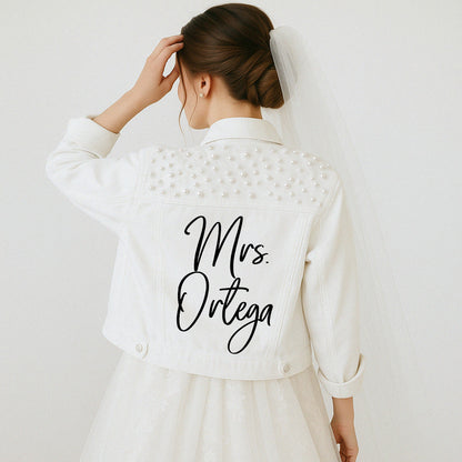 Denim Jacket for Brides
