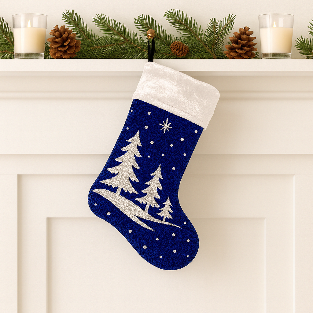 Personalized Beaded Stocking