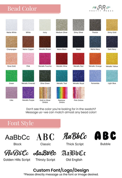 a poster with different font and colors