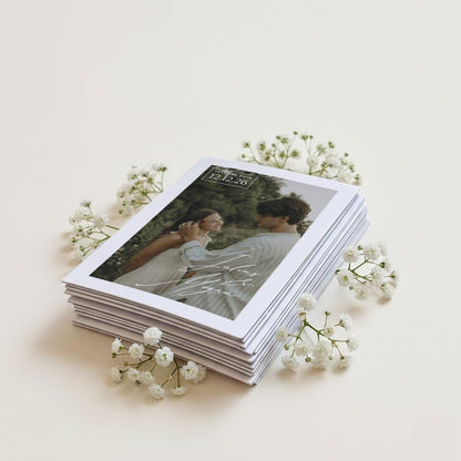 Custom Wedding Magnet Favor with Photo