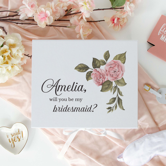 Personalized Bridesmaid Proposal Box