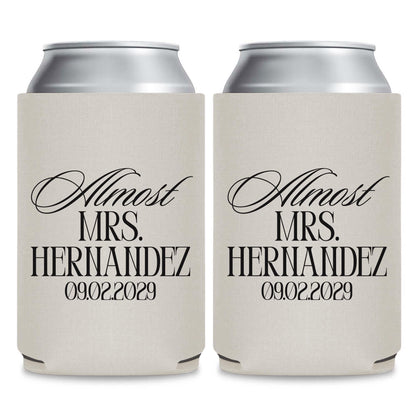Personalized Bridal Can Cooler  (CS 668)