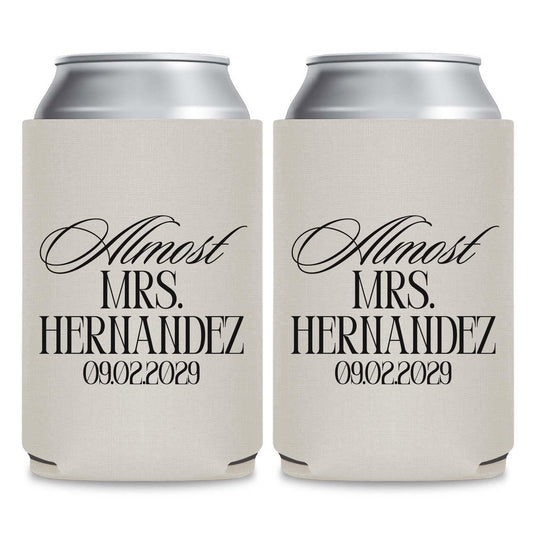 Personalized Bridal Can Cooler  (CS 668)