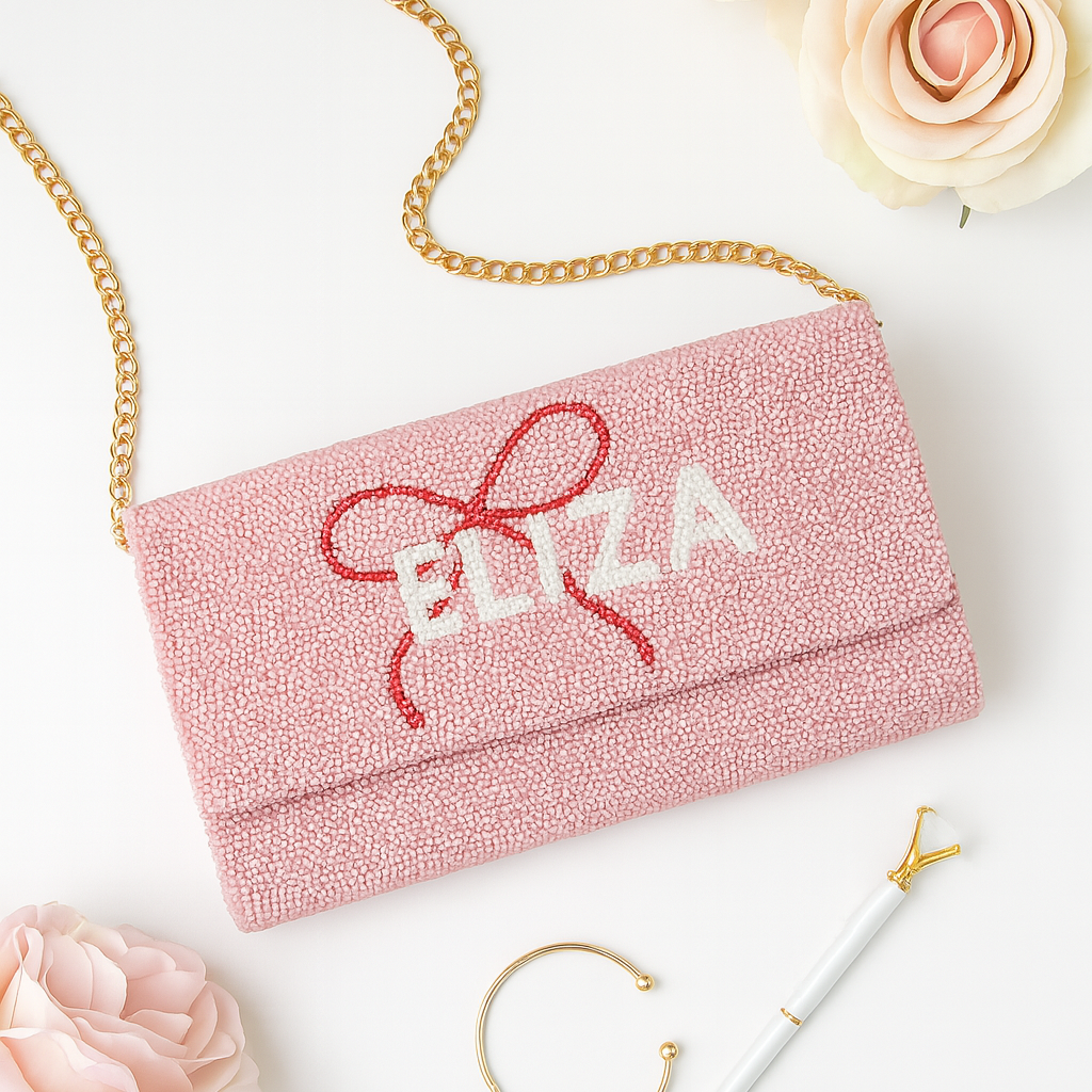 Side Bow Clutch Purse (FOG)