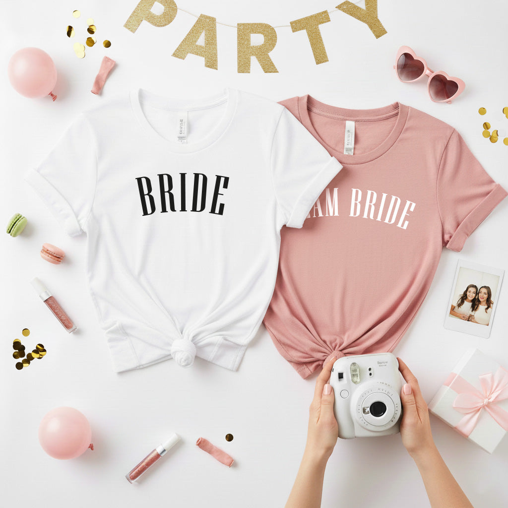 Bride Vouge Style White Tee