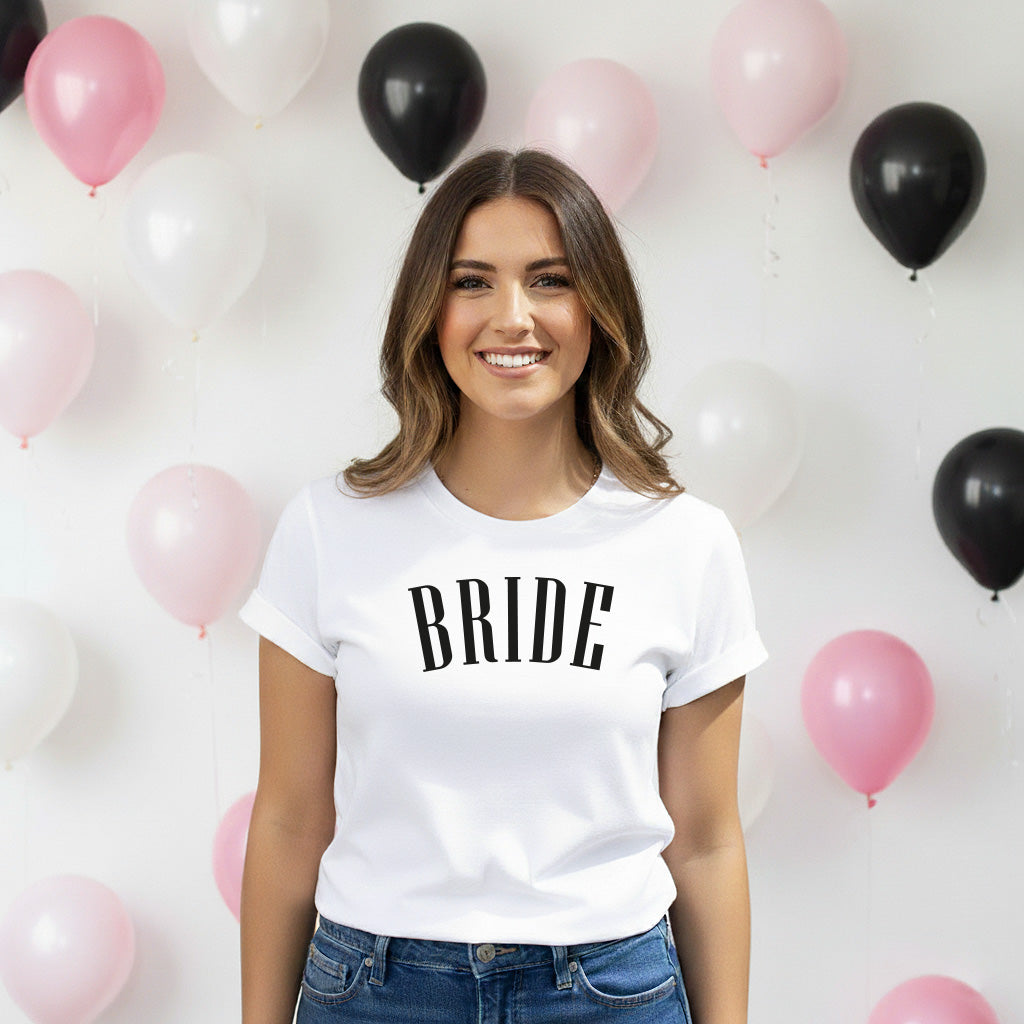 Bride Vouge Style White Tee