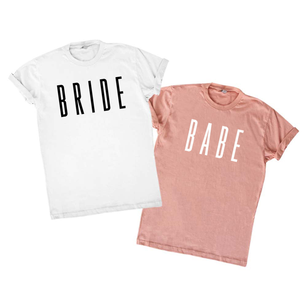 Cute Bride, Babe Tees