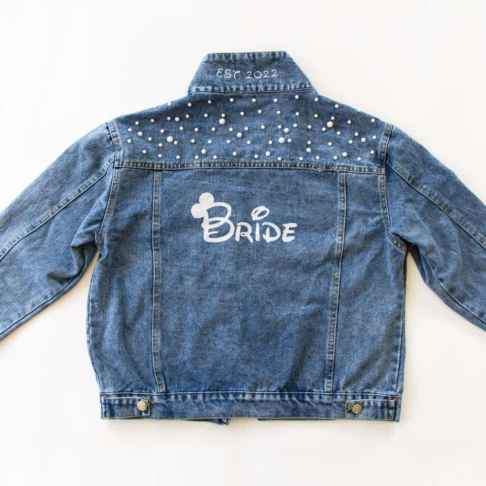 (Blue Pearl) Bride Denim Jacket