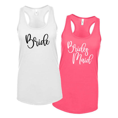 Bride, Bridesmaid, Bride Tribe, Maid of Honor Tank Tops