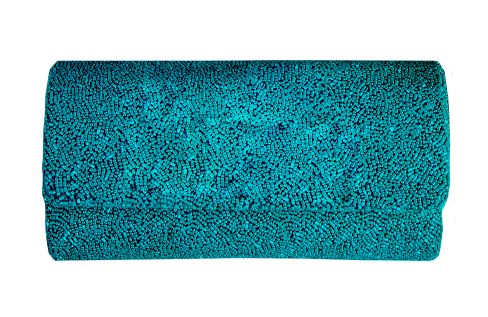 a blue bath mat with a white background