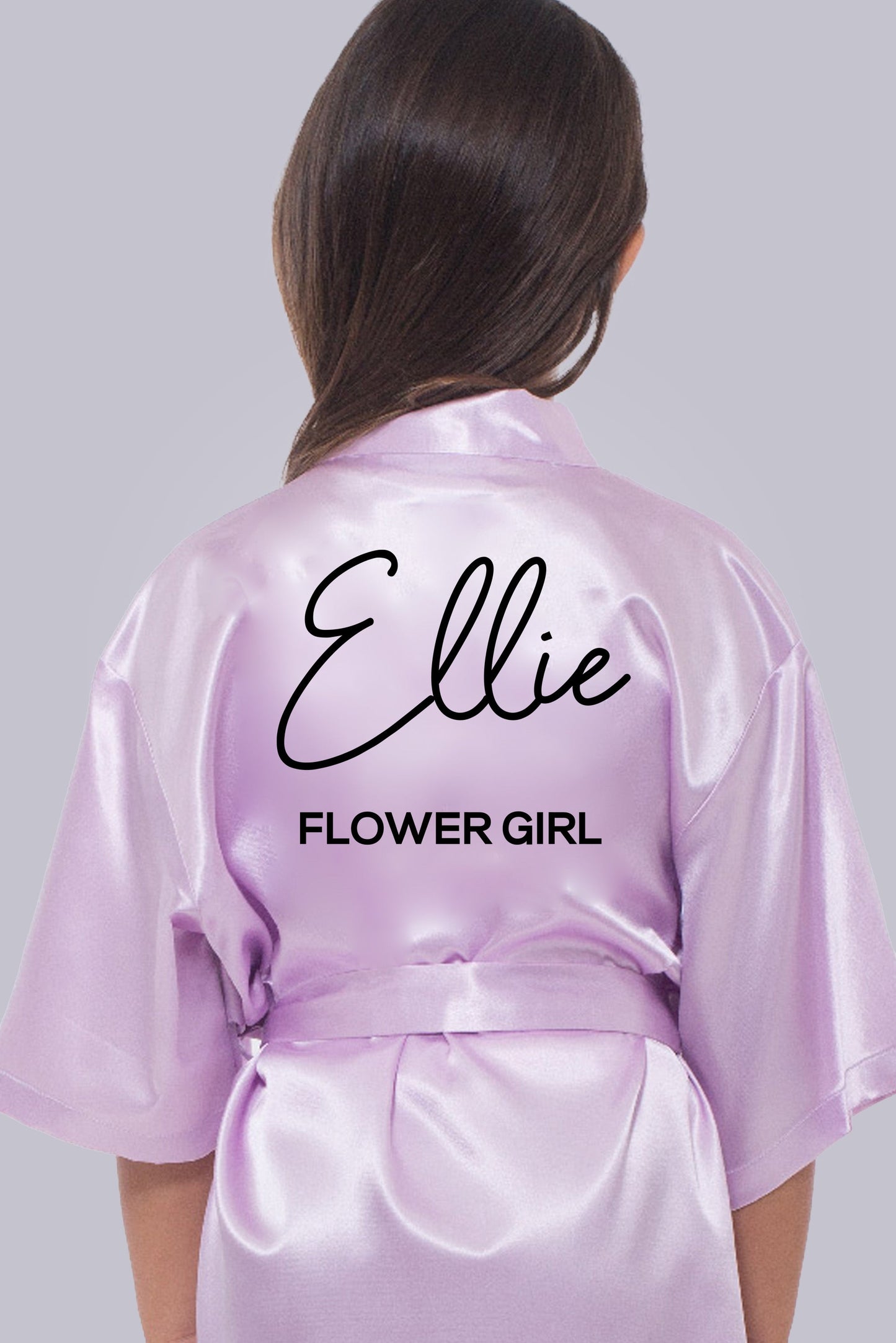 Bridal Templates - Custom Name Bridal Satin Robes