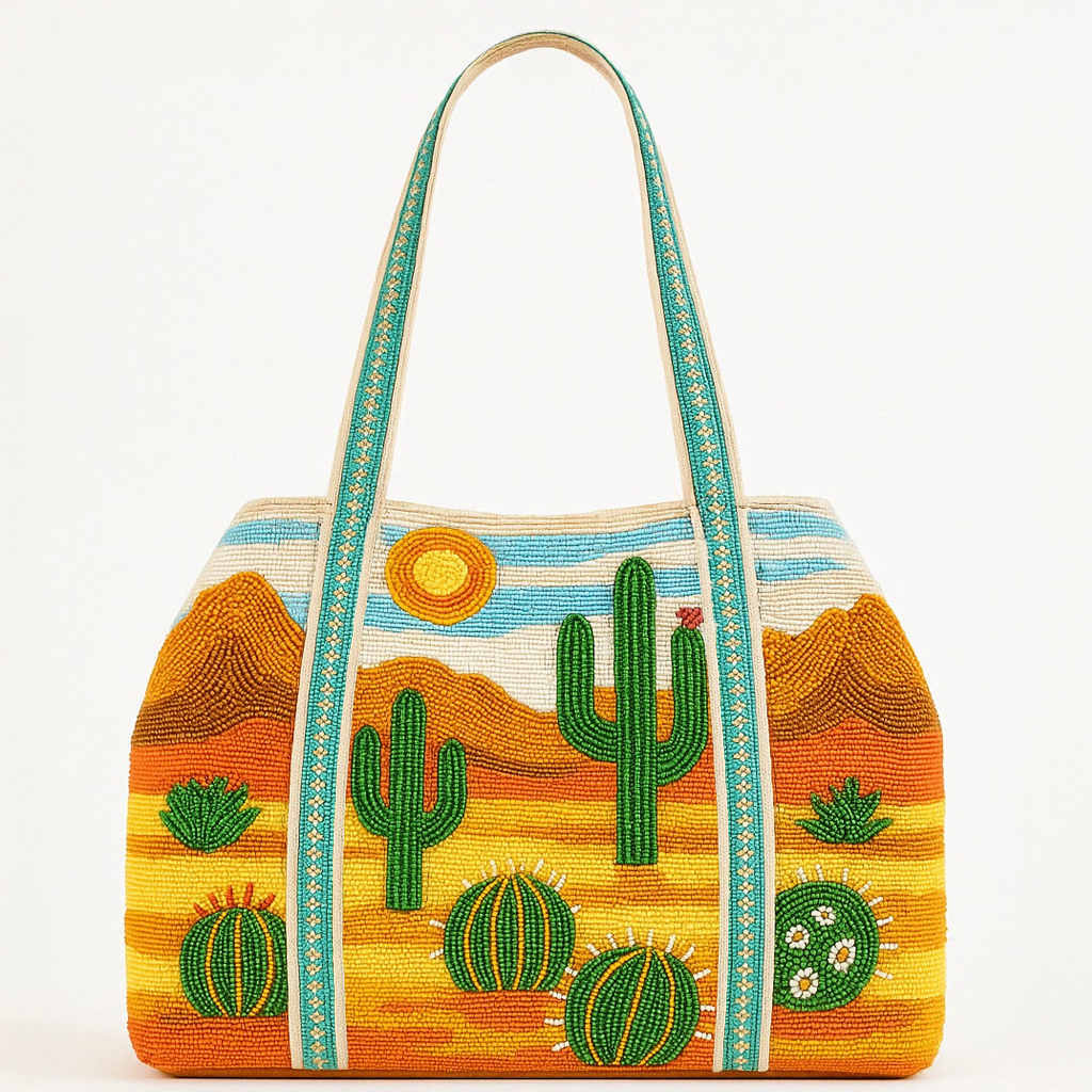 Southwestern Beaded Tote