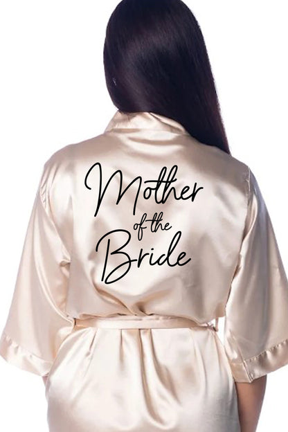 Bridal Templates - Custom Cursive Style Robe