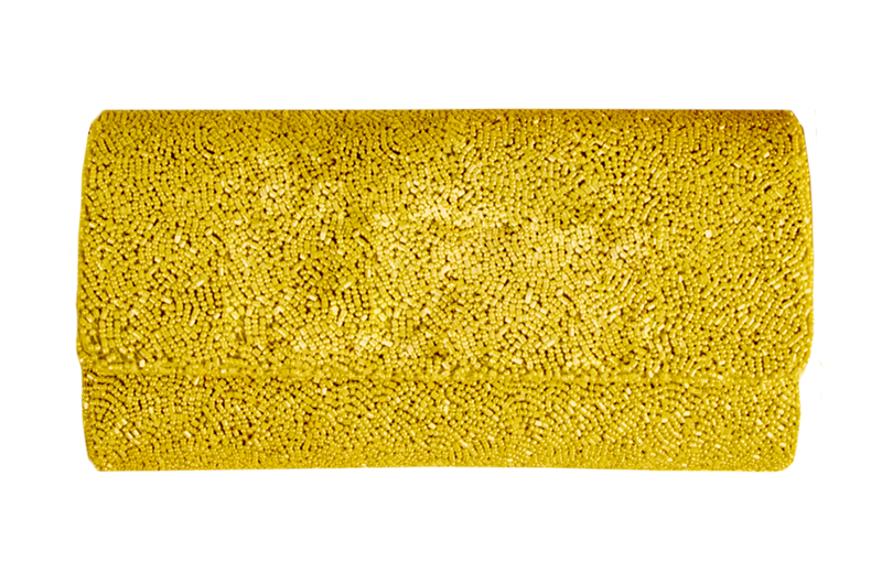 a yellow sponge on a black background