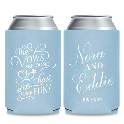 Phrases Wedding Can Coolers