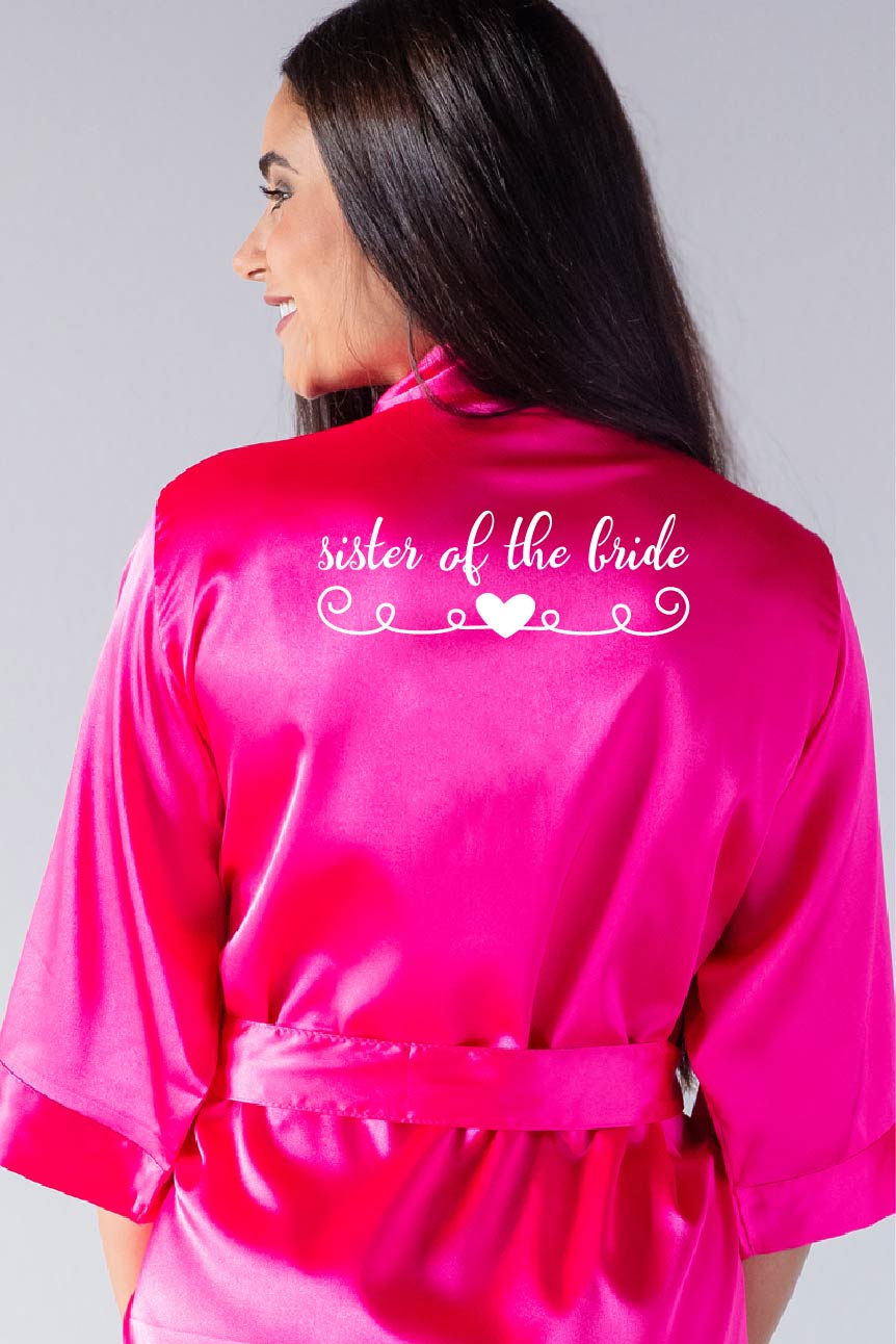 Doodle Style - Sister of the Bride Robe