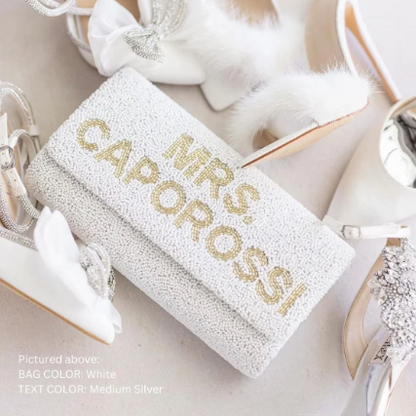 Custom Mrs Clutch Purse with Photo (FOG)