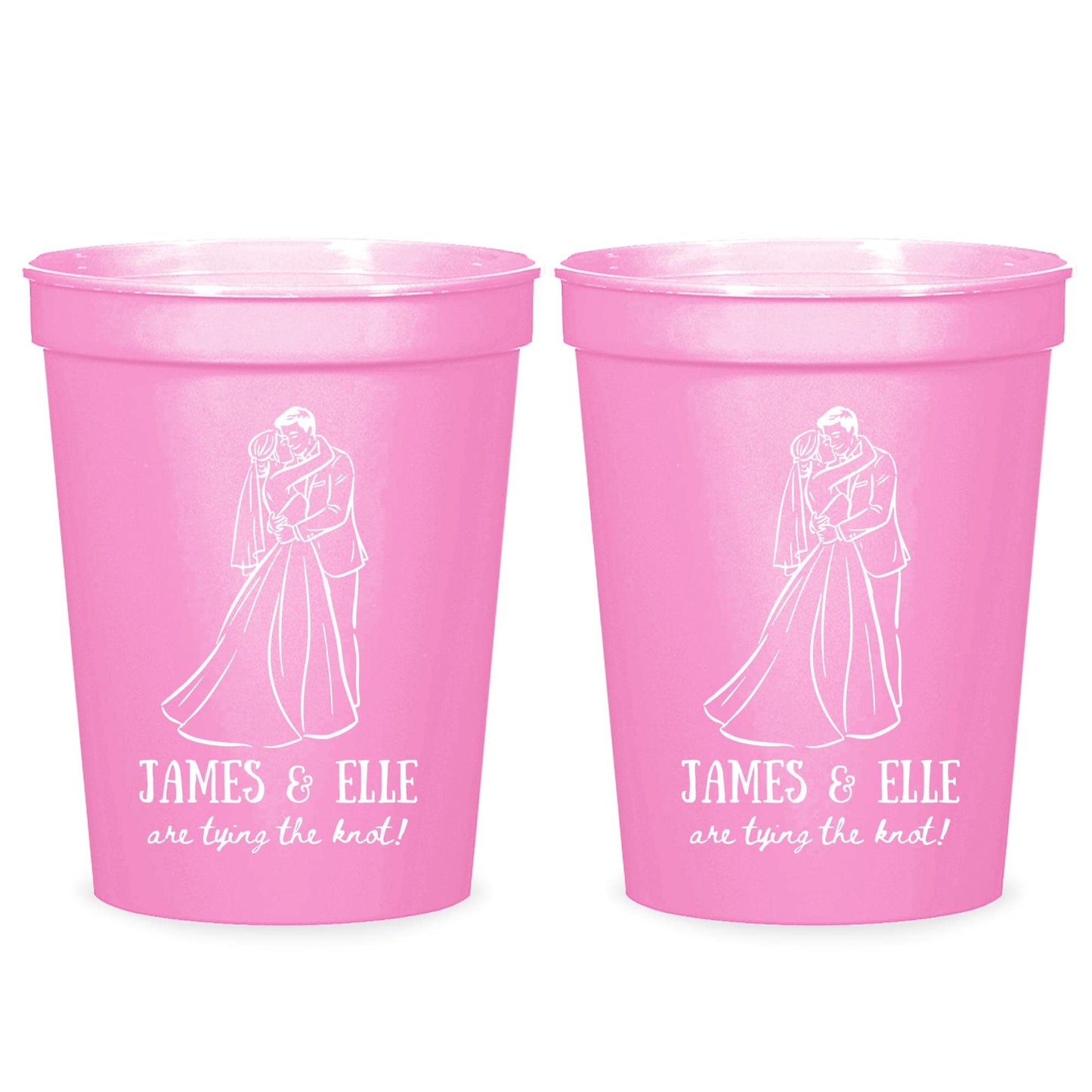Custom Bridal Shower Stadium Cups (LP 355)