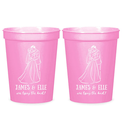 Custom Bridal Shower Stadium Cups (LP 355)