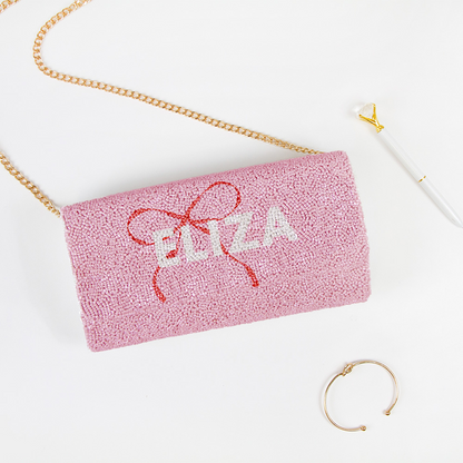 Side Bow Clutch Purse (FOG)