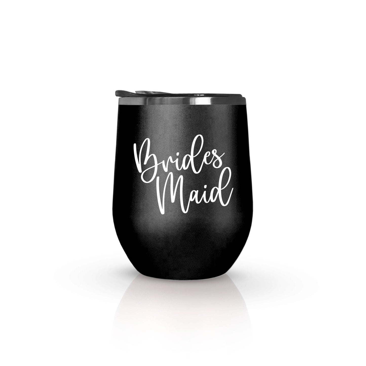 Bride, Maid of Honor, and Bridesmaid Wine Tumblers