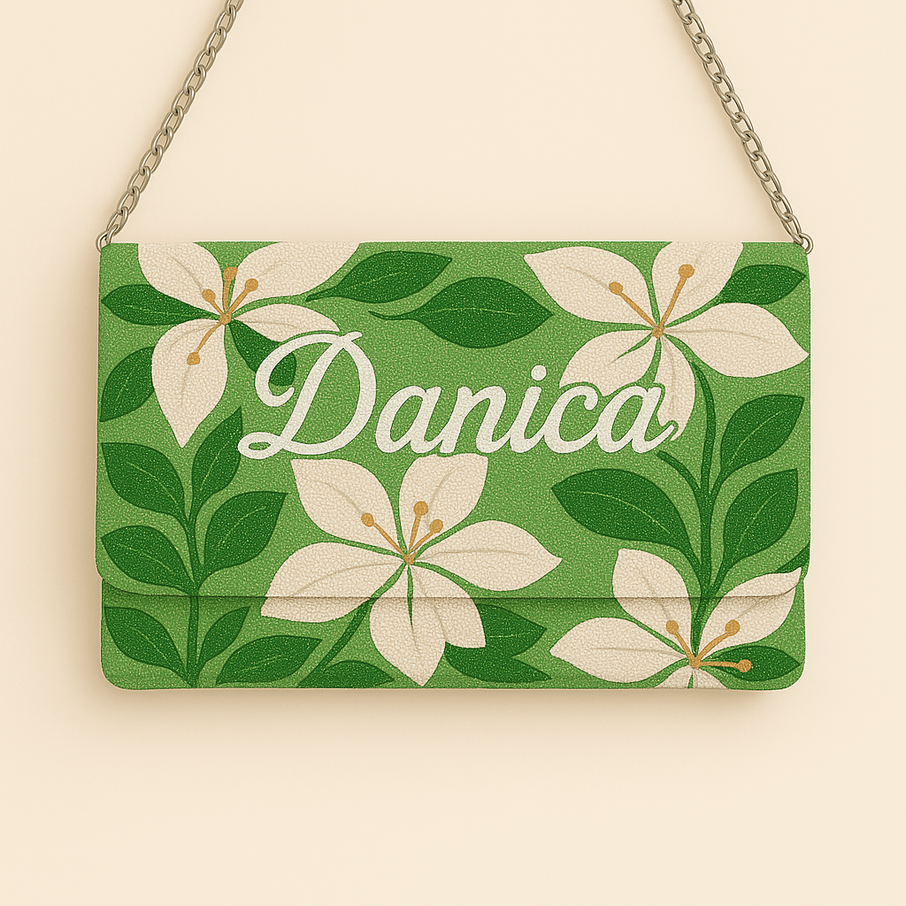 Green Floral Tropical Bag - HHFC
