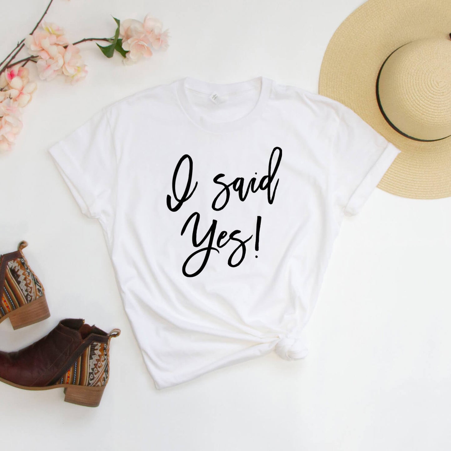 I Said Yes, We Said Cabo Bachelorette Party Tees