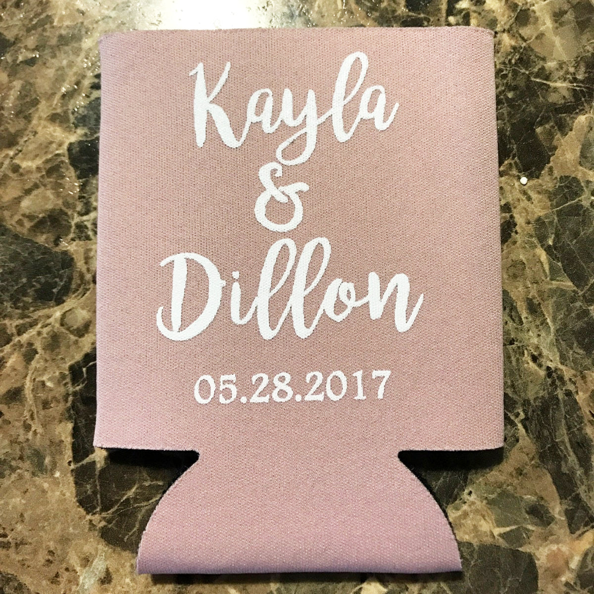 Cheers Y'all Wedding Can Coolers (CS 18)