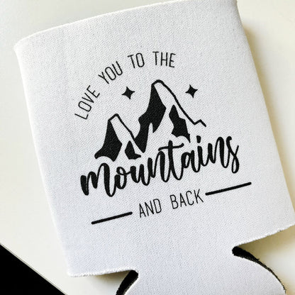 Love You To The Mountains And Back Wedding Favors (PK 187)