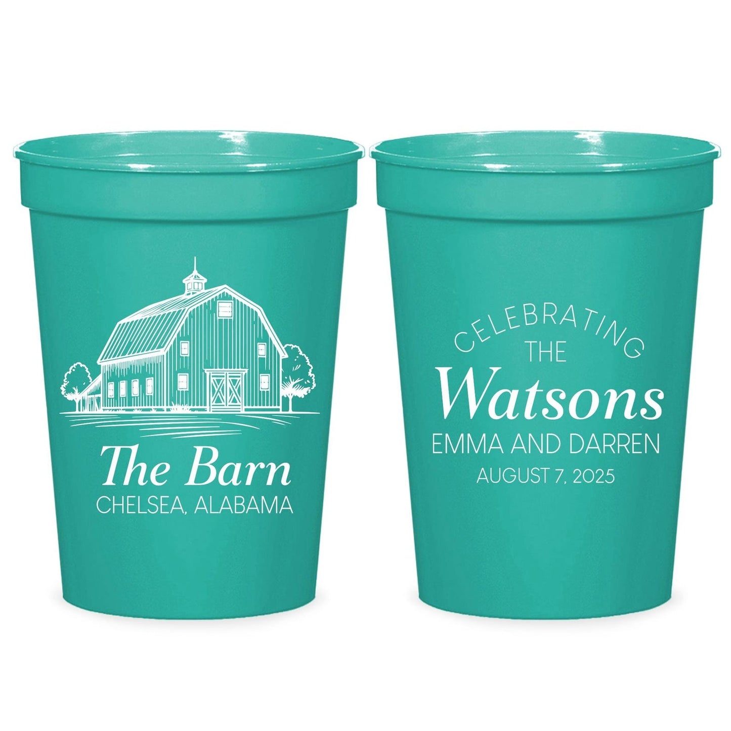 Wedding Venue Stadium Cups (KT 303)
