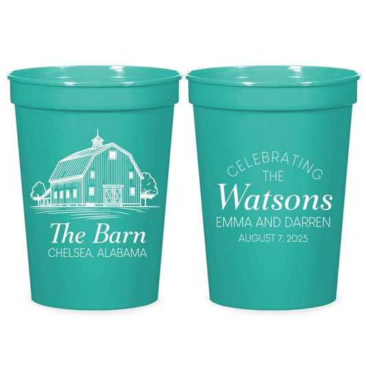 Wedding Venue Stadium Cups (KT 303)