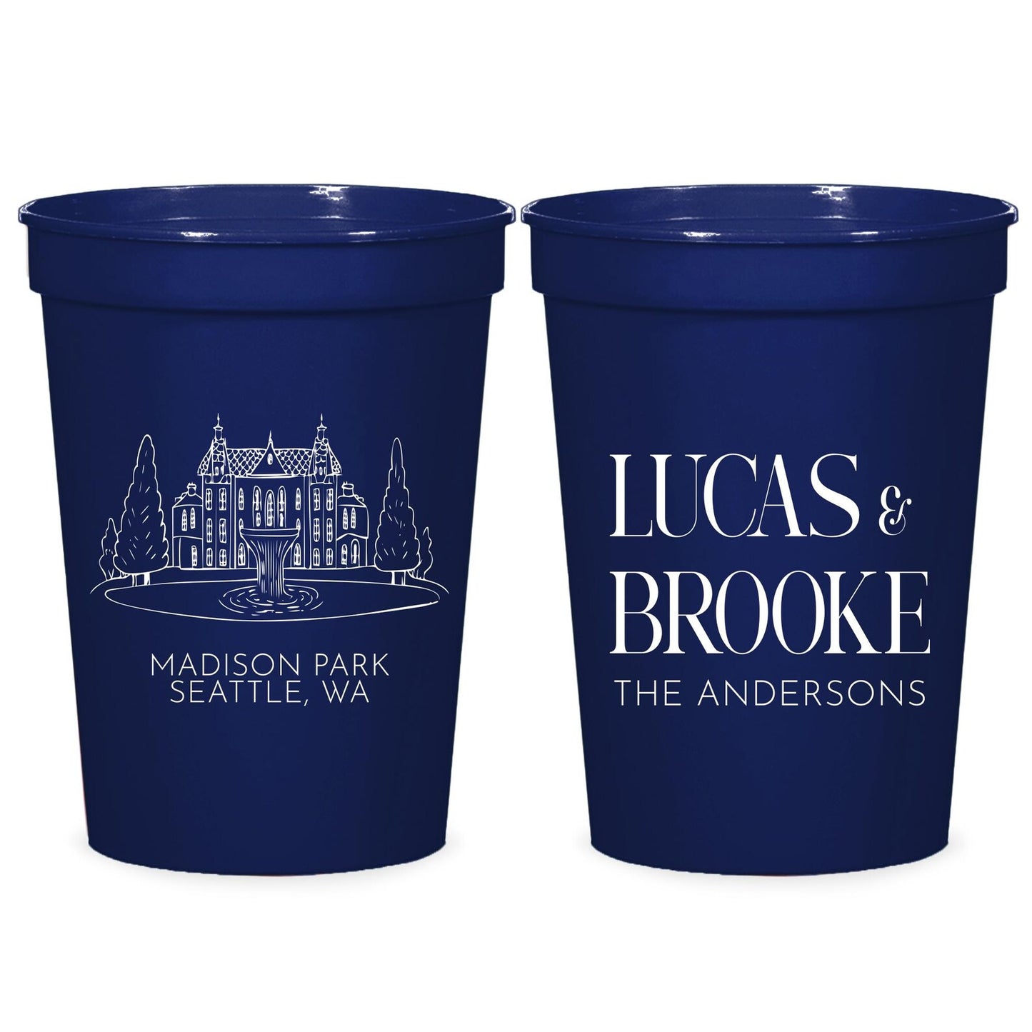 Wedding Stadium Cups (PK 419)