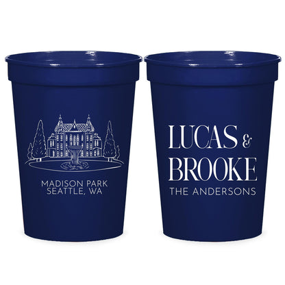 Wedding Stadium Cups (PK 419)