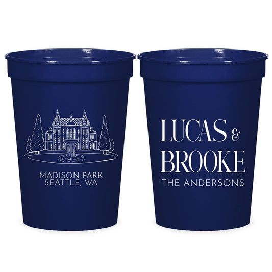 Wedding Stadium Cups (PK 419)