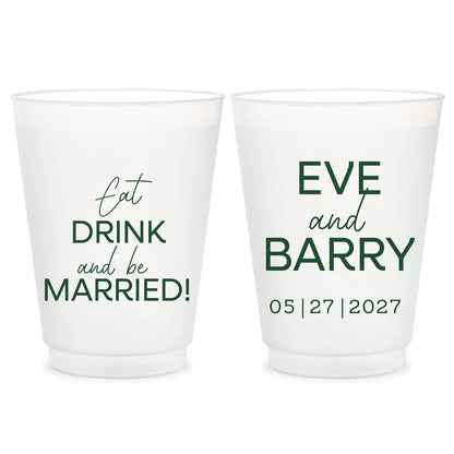 Wedding Frosted Cups (KT 306)