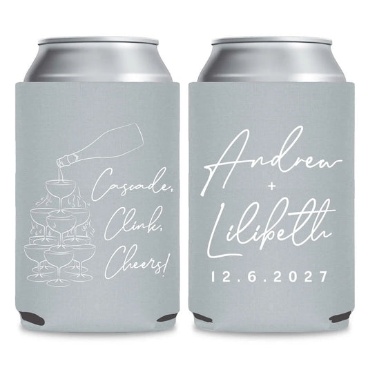 Personalized Wedding Koozies (PK 421)