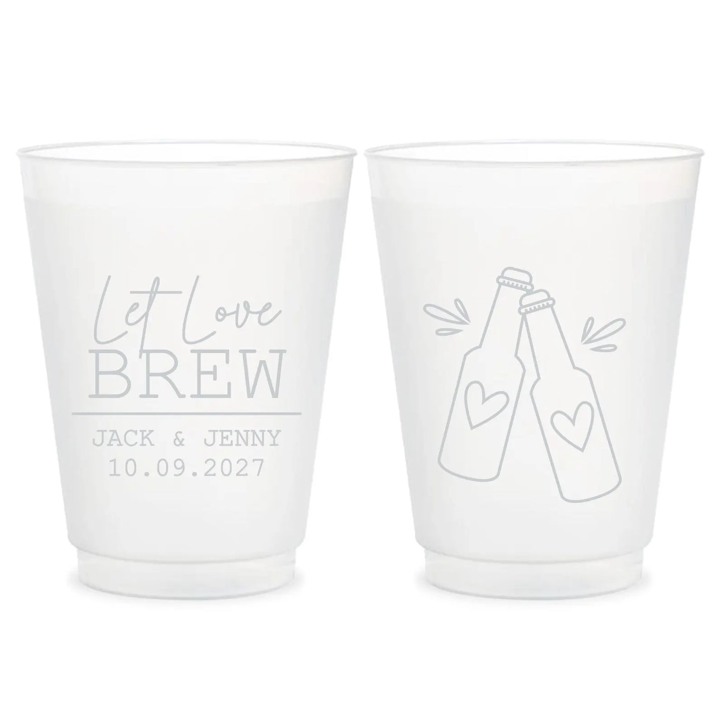 Let Love Brew Frosted Cups (LP 346)