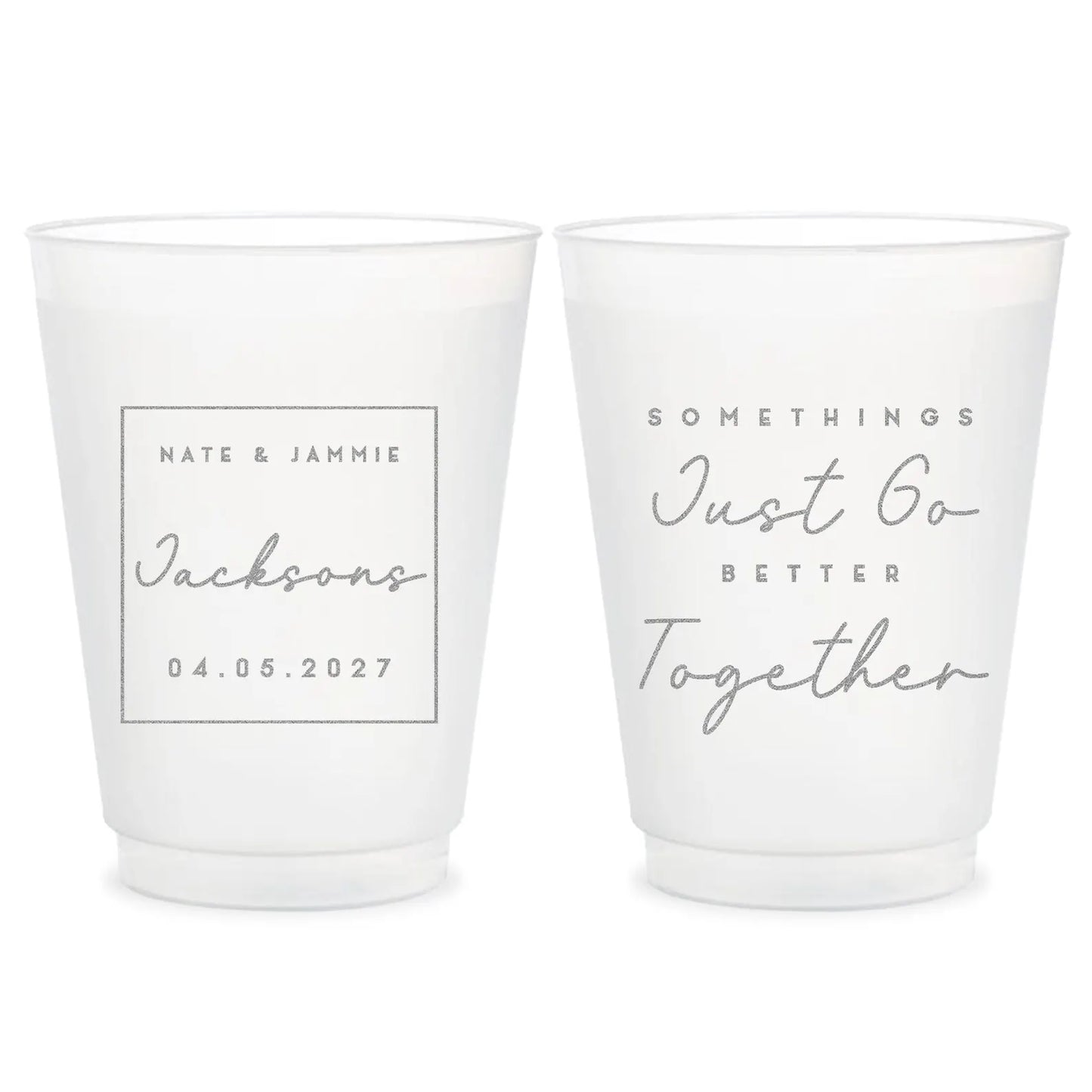 Wedding Frosted Cups (LP 347)