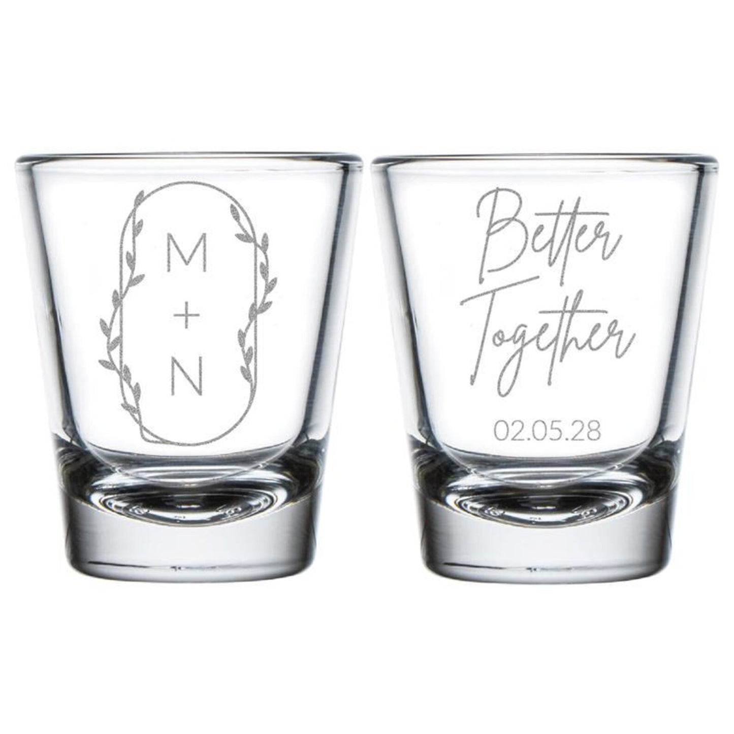 Custom Shot Glass Wedding Favor (382)