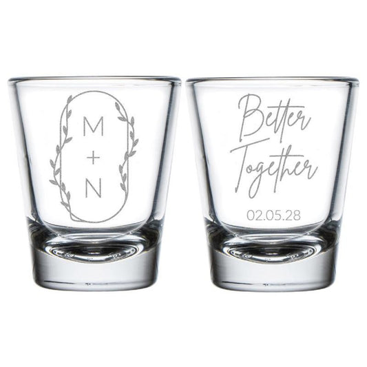 Custom Shot Glass Wedding Favor (382)
