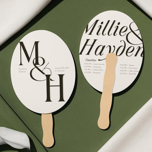Wedding Favor Hand Fans (2)