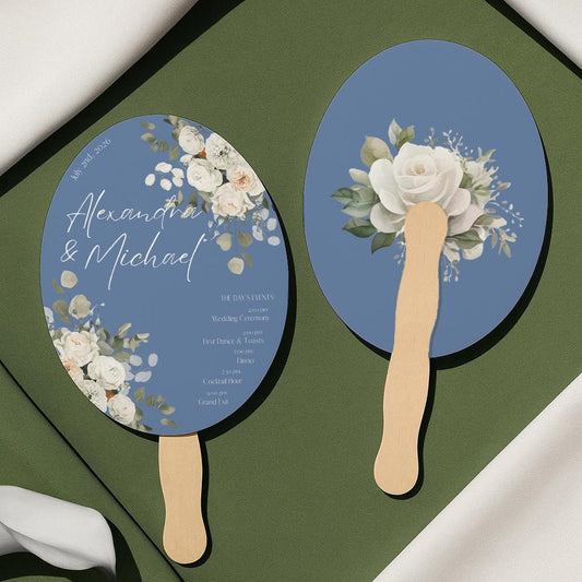 Hand Fan Wedding Favors (8)