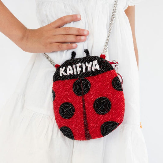 Lady Bug Custom Kids Clutch