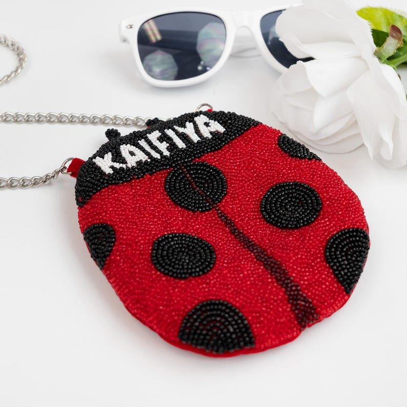 Lady Bug Custom Kids Clutch