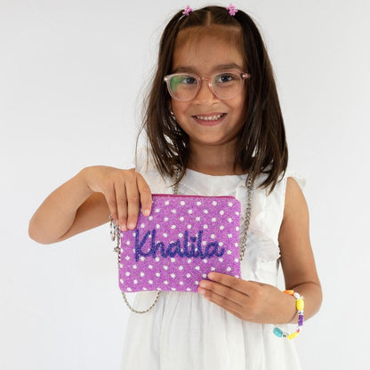 Polka Dots Clutch for Kids